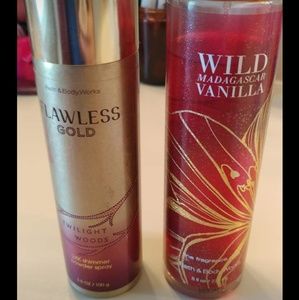 Bath & Body Works sprays